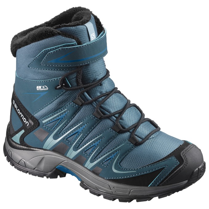 Salomon XA PRO 3D TS CSWP J Botas De Invierno Niños - Turquesa Oscuro - Colombia (46815-ZRTX)